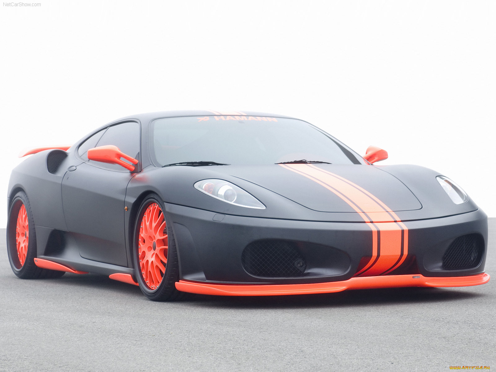 hamann, ferrari, f430, black, miracle, 2007, 